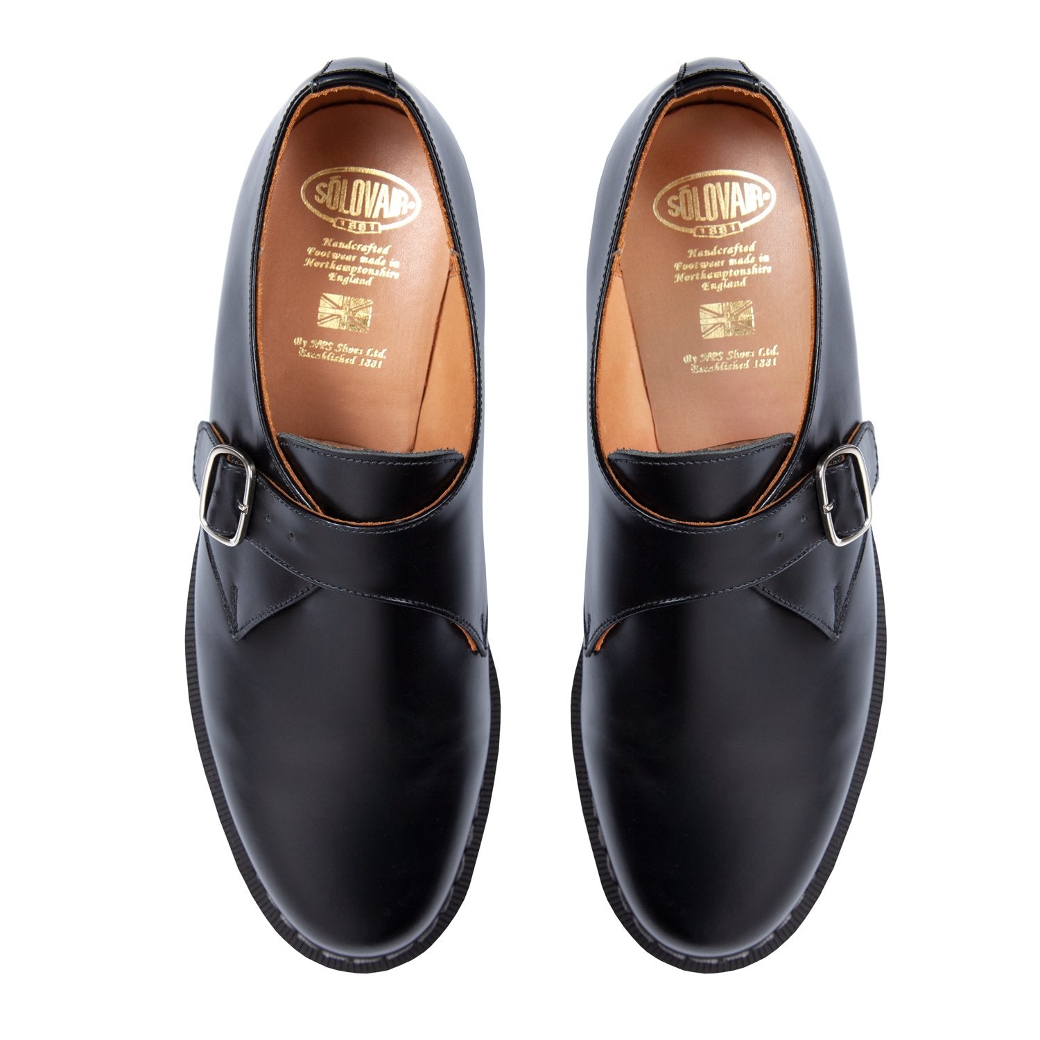 Solovair Single Buckle Monk Shoe –